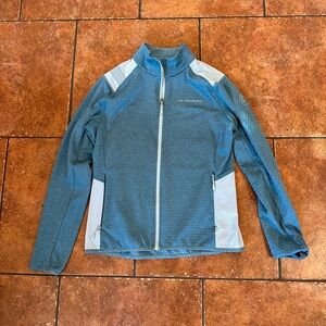 La Sportiva Women's Blue Thermal Zip Up